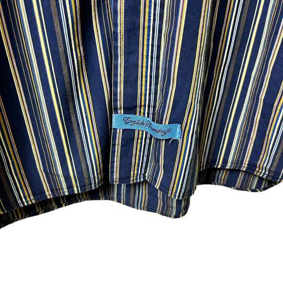 English Laundry Men's Striped Button Down Shirt Size 15.5 (2837) - Picture 5 of 7